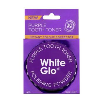 White Glo Purple Tooth Toner Polishing Powder 30 g bělení zubů unisex