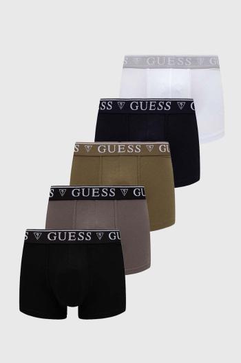 Boxerky Guess NJFMB 5-pack pánské, černá barva, U4RG16 K6YW1