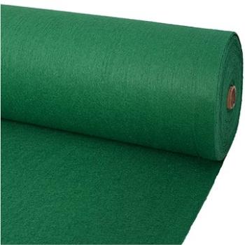 Výstavářský koberec hladký 1x12 m zelený (30076)