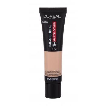 L'Oréal Paris Infaillible 32H Matte Cover SPF25 30 ml make-up pro ženy 155