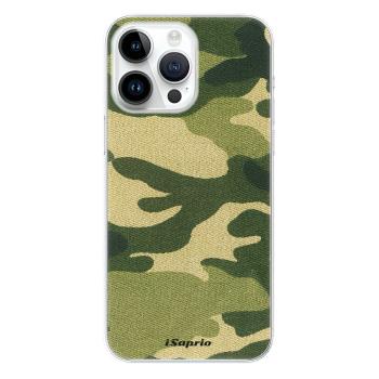 Odolné silikonové pouzdro iSaprio - Green Camuflage 01 - iPhone 15 Pro Max