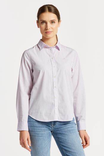 KOŠILE GANT REG BROADCLOTH STRIPED SHIRT růžová 40