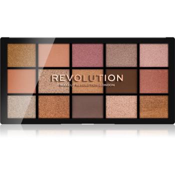 Makeup Revolution Reloaded paleta očních stínů odstín Fundamental 15 x 1.1 g