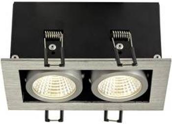 LED vestavné svítidlo SLV 115716, 15 W, N/A, hliník (kartáčovaný)