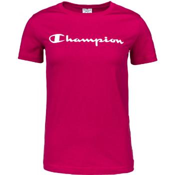 Champion CREWNECK T-SHIRT Dámské tričko, vínová, velikost XS