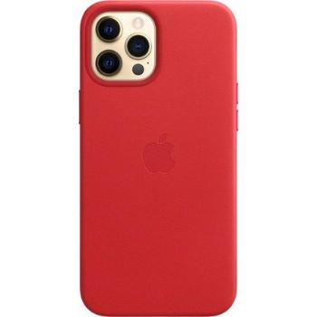 Apple iPhone 12 Pro Max Leather Case with MagSafe (PRODUCT)RED MHKJ3ZM/A