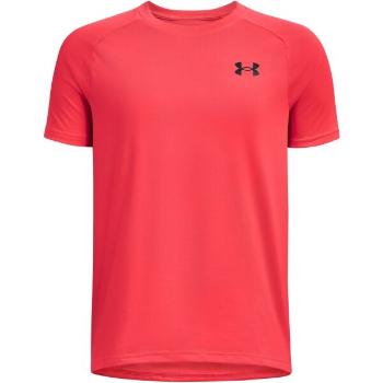 Under Armour TECH 2.0 Chlapecké sportovní triko, červená, velikost