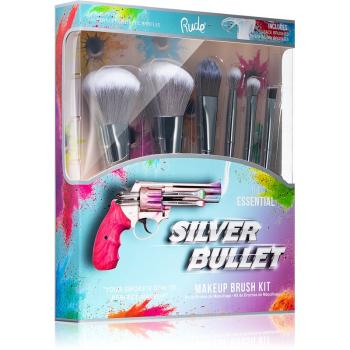 Rude Cosmetics Silver Bullet sada štětců