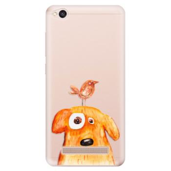 Odolné silikonové pouzdro iSaprio - Dog And Bird - Xiaomi Redmi 4A