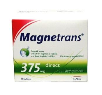 Magnetrans 375 mg 50 tyčinek granulátu