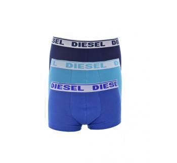 Diesel Diesel pánské modré boxerky | 3 kusy