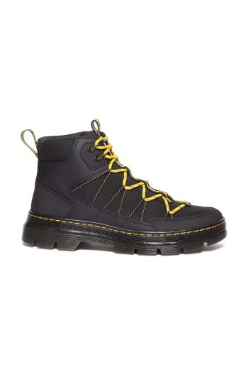 Nízké kozačky Dr. Martens Buwick černá barva, na plochém podpatku, DM31185001