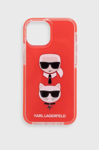 Obal na telefon Karl Lagerfeld červená barva