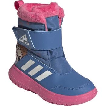 adidas WINTERPLAY FROZEN C Dětské zimní boty, modrá, velikost 29