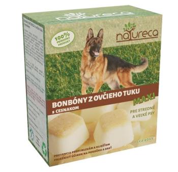 NATURECA bonbóny z OVČÍHO tuku s česnekem MAXI - 250g