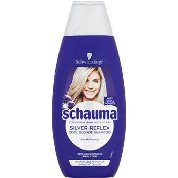 SCHWARZKOPF SCHAUMA Silver Reflex Cool Blonde Shampoo 400 ml (9000101259162)