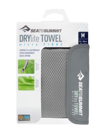 ručník SEA TO SUMMIT DryLite Towel velikost: Medium 50 x 100 cm, barva: šedá