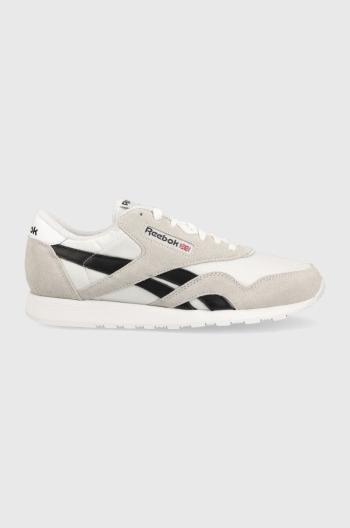 Sneakers boty Reebok Classic Cl Nylon šedá barva