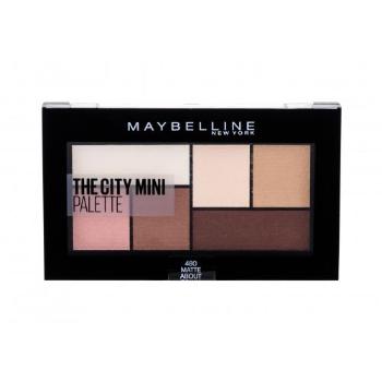 Maybelline The City Mini 6 g oční stín pro ženy 480 Matte About Town