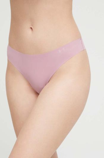 Tanga Under Armour růžová barva