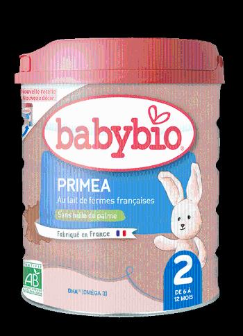 Babybio PRIMEA 2 kojenecké BIO mléko 800 g