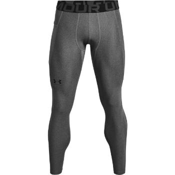 Under Armour HEATGEAR ARMOUR LEGGINGS Pánské legíny, šedá, velikost