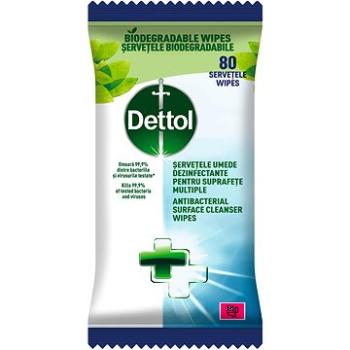 DETTOL Antibakteriální ubrousky na povrchy 80 ks (5900627107029)