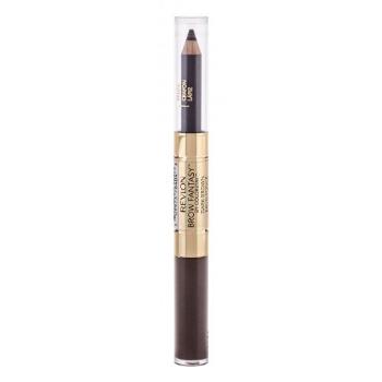 Revlon Brow Fantasy Pencil & Gel 1,49 g set a paletka na obočí pro ženy Dark Brown