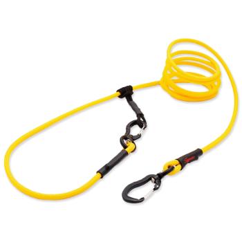 Lanové vodítko TAMER Easylong - TWIST mini žluté 2,5 m