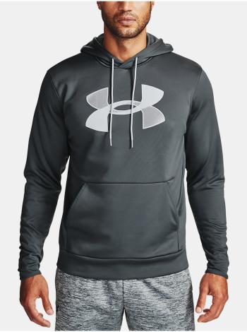 Šedá mikina Under Armour Armour Fleece Big Logo HD