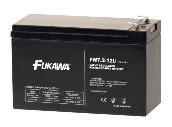 Akumulátor FUKAWA FW 7.2-12 F2U (12V 7,2Ah/7Ah)