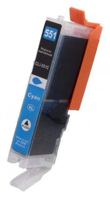 CANON CLI-551-XL C - kompatibilní cartridge, azurová, 13ml