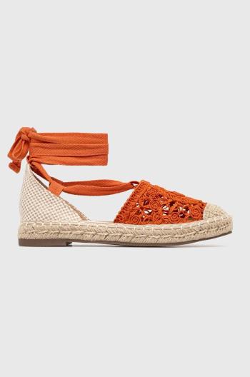 Espadrilky Answear Lab oranžová barva