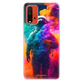 Odolné silikonové pouzdro iSaprio - Astronaut in Colors - Xiaomi Redmi 9T