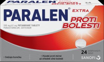 Paralen ® Extra proti bolesti 500/65mg, 24 tablet