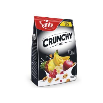 Snídaňové cereálie Crunchy 350 g banán čokoláda - Sante