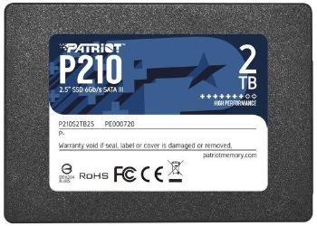 PATRIOT P210 2TB SSD / 2,5" / Interní / SATA 6GB/s / 7mm, P210S2TB25