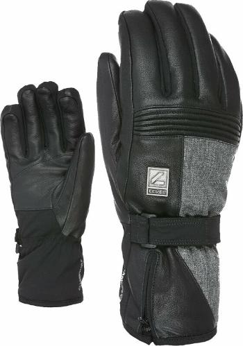 Level Ace Black/Grey 8,5 Lyžařské rukavice