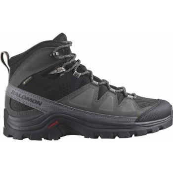 Salomon QUEST ROVE MID GTX W Dámská kožená turistická obuv, tmavě šedá, velikost 39 1/3