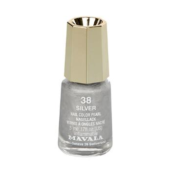 Mavala Minicolor lak na nehty - 38 Silver 5 ml