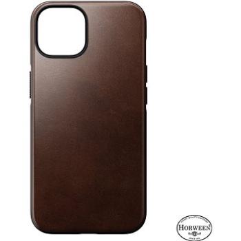 Nomad Modern Leather MagSafe Case Brown iPhone 14 (NM01226185)