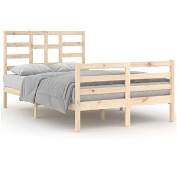 Rám postele masivní dřevo 120 × 200 cm, 3105855 (3105855)