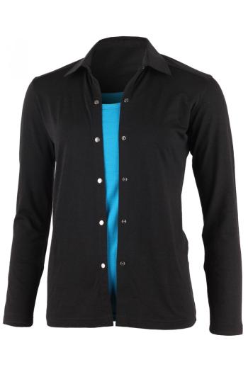 Lasting dámská merino košile AMANDA černá Velikost: XL