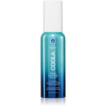 Coola Classic opalovací mlha na obličej SPF 50 100 ml