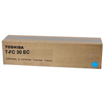 TOSHIBA T-FC30EC - originální toner, azurový, 33600 stran