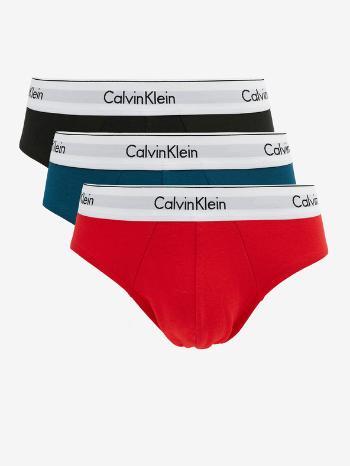 Calvin Klein Underwear	 Slipy 3 ks Černá