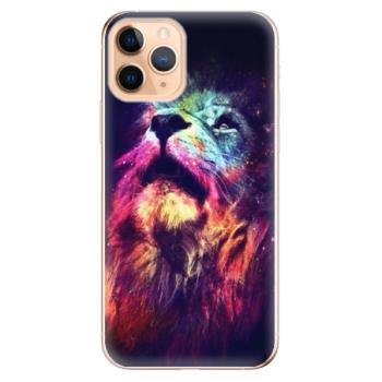 Odolné silikonové pouzdro iSaprio - Lion in Colors - iPhone 11 Pro