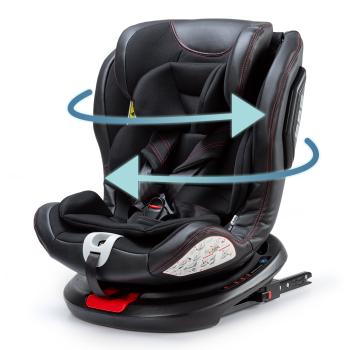 Babify ISOFIX 360°, dětská autosedačka. 0-12 let, ISOFIX, 5bodový systém bezpečnostních pásů, otočná o 360°, R44/04