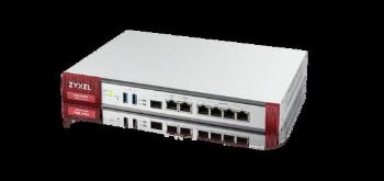 Zyxel USGFLEX200 firewall with 1-year UTM bundle, 2x gigabit WAN, 4x gigabit LAN/DMZ, 1x SFP, 2x USB, USGFLEX200-EU0102F