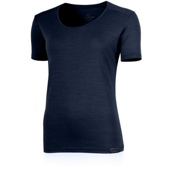 Lasting dámské merino triko IRENA modré Velikost: S dámské triko